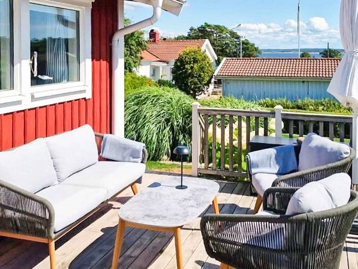 Ferienhaus für 4 Personen, mit Terrasse