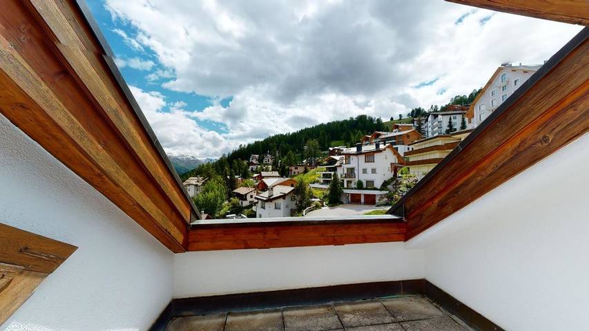 Ferienwohnung für 4 Personen, mit Seeblick und Balkon in St. Moritz - 4