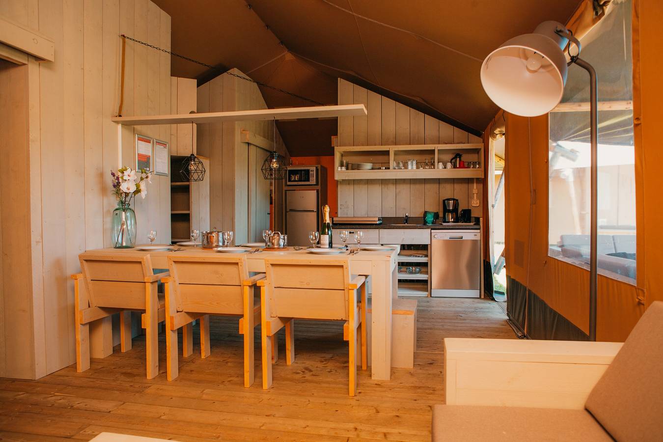 Recreatiepark De Boshoek — Luxury Safarihouse | 8 personen in Veluwe