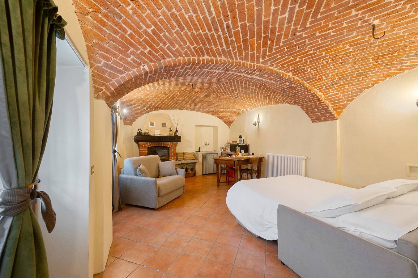 Zimmer „La Casba del Bruno Selvago“ mit Bergblick, Gemeinschaftsgarten und Wlan in Lessona, Biella Provinz