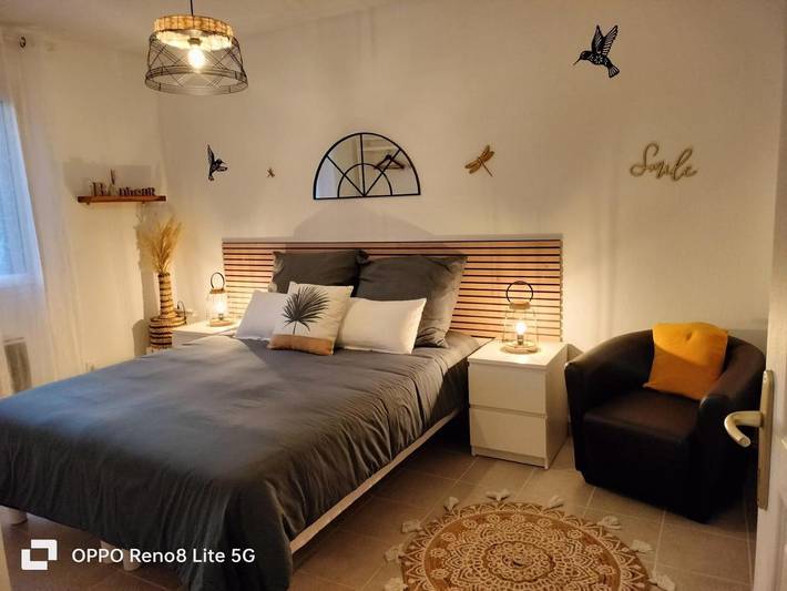 Appartement de vacances pour 2 personnes, avec vue et jardin