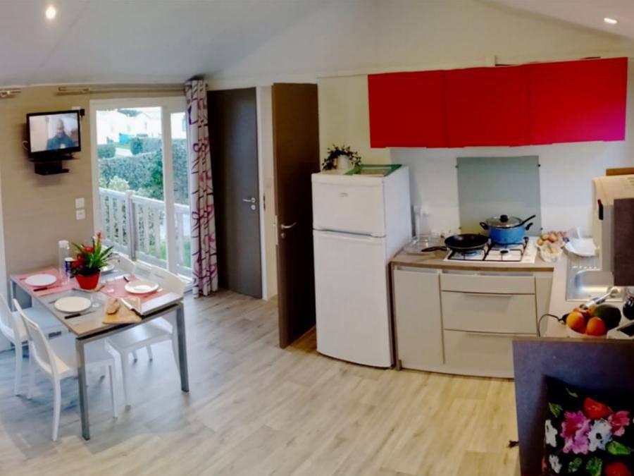 Camping Landrezac Plage - Mobilhome 6 personas - Familiar - 32m² - 3 habitaciones in Sarzeau, Côte des Mégalithes