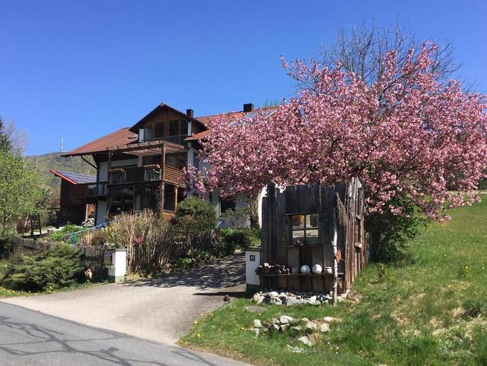Ferienwohnung für 4 Personen, mit Terrasse und Garten