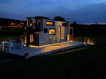 Cottage pour 4 personnes, avec vue et jardin à Bastogne