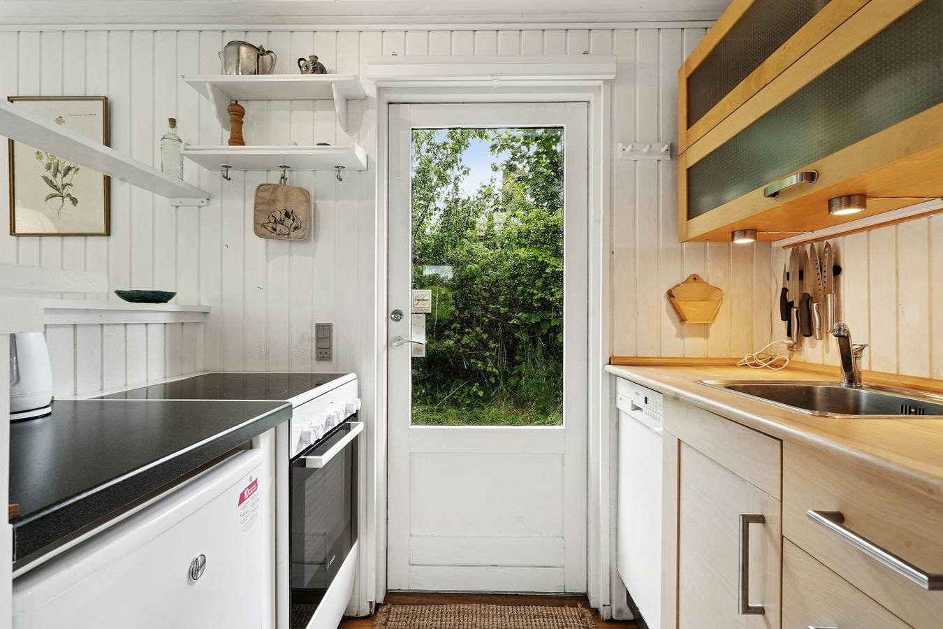 Ferienhaus mit Blick auf die Hügel von Mols in Skødshoved, Knebel
