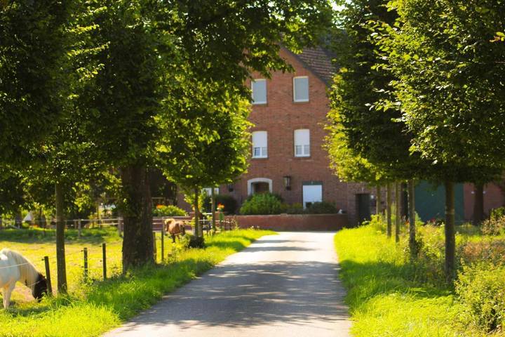 Appartement de vacances pour 2 personnes, avec Terrasse ainsi que Jardin et Vue à Juliers