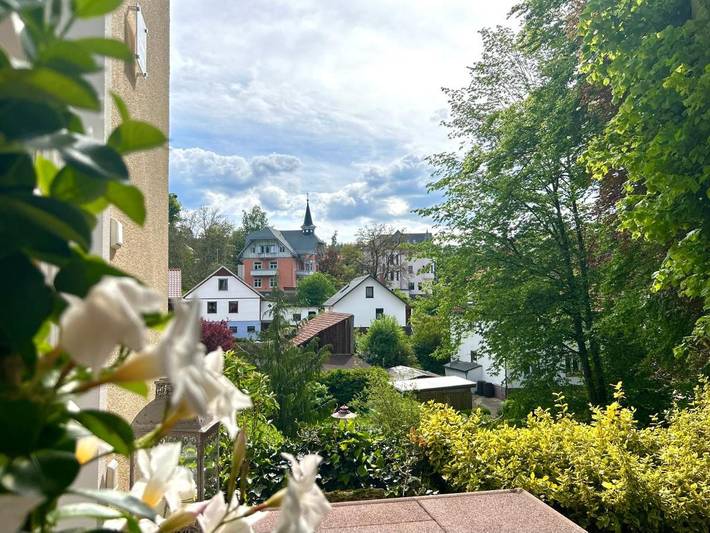 Ferienwohnung für 8 Personen, mit Terrasse und Garten sowie Ausblick in Georgenthal - 4