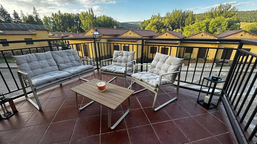 Ferienhaus für 6 Personen, mit Terrasse und Ausblick, mit Haustier - 1