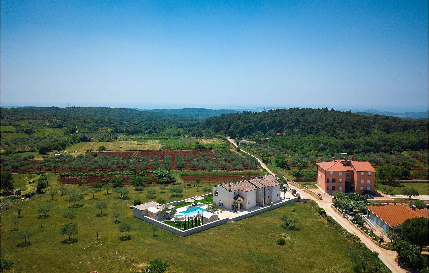 Ferienhaus für 8 Personen mit Garten in Rovinjsko Selo, Rovinj und Umgebung