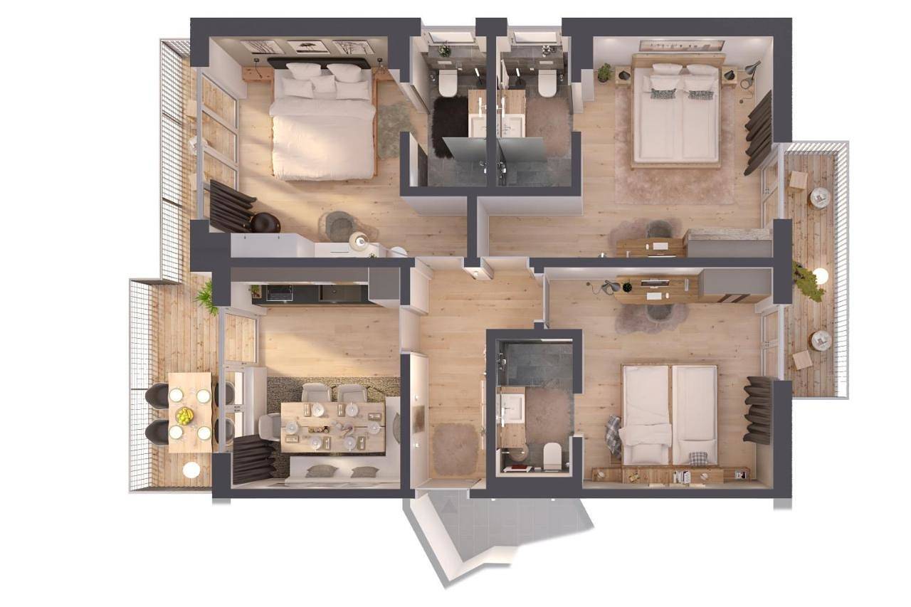 Geheel appartement, Alpinium - inklusive Super Sommer Card in Fiss, Serfaus-Fiss-Ladis