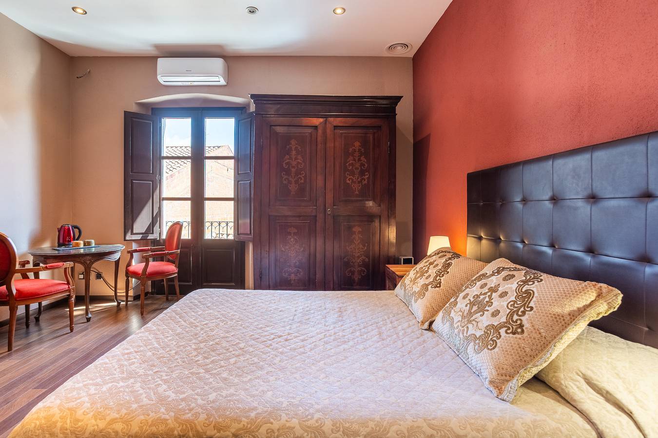 Zimmer 'Ca N'arago 4' mit Gemeinschaftspool, Wlan und Klimaanlage in Santa Coloma de Farners, Girona Provinz