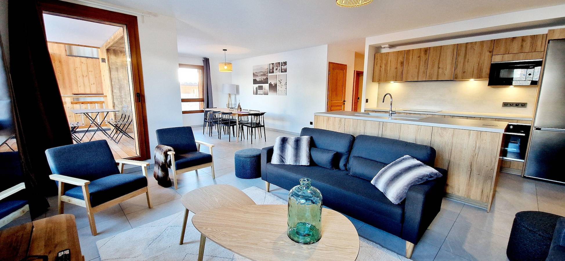 Ganze Wohnung, Résidence le M - 5-Zimmer-Appartment für 10 Personen (M01) in La Plagne, Aime-la-Plagne