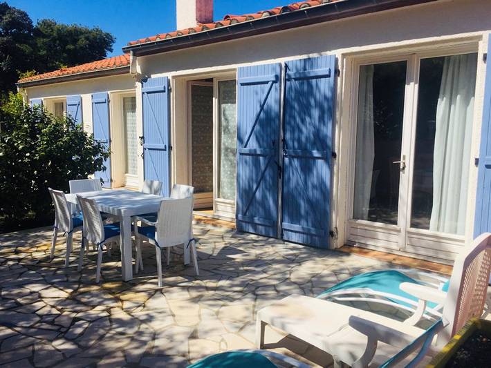Villa pour 6 personnes, avec jardin et balcon