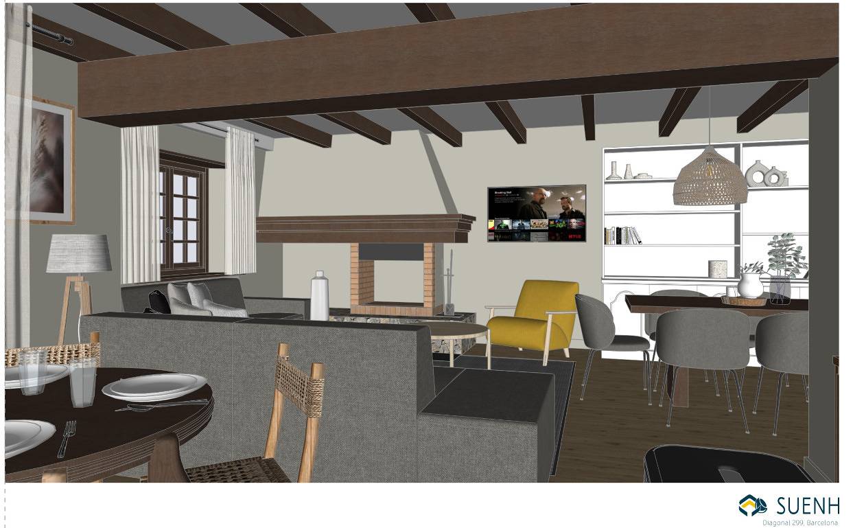 Luderna - Casa con terraza Cuylas in Baqueira, Naut Aran