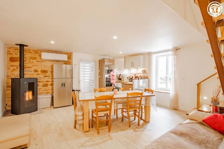 Gîte pour 6 personnes, avec Jardin