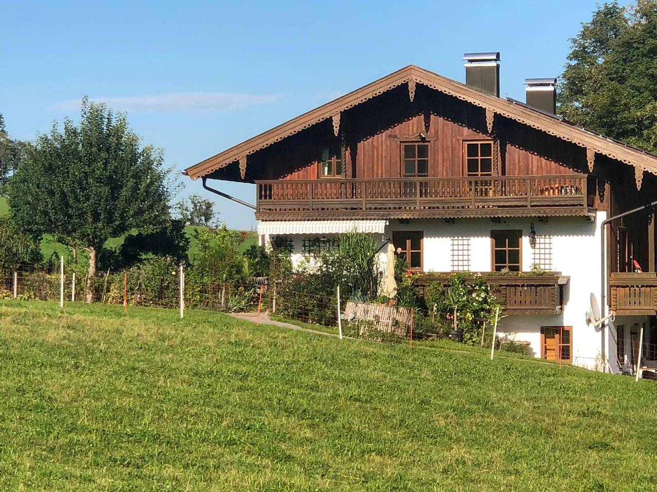 Ganze Ferienwohnung, Fritzis Alpenidyll - Ferienwohnung 40qm mit 1 Schlafzimmer, max. 3 Personen in Samerberg, Bayerische Alpen