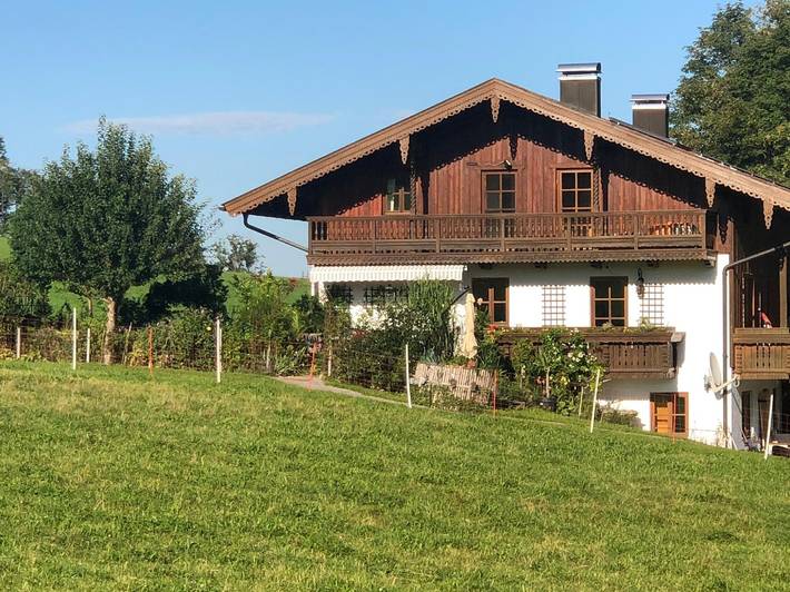 Ferienwohnung für 3 Personen, mit Terrasse und Garten in Samerberg