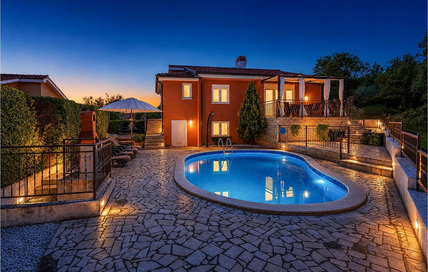 Modernes Apartment mit Pool und Parkplatz, 1 km vom Stadtzentrum von Dracevac entfernt in Grad Poreč, Porec und Umgebung