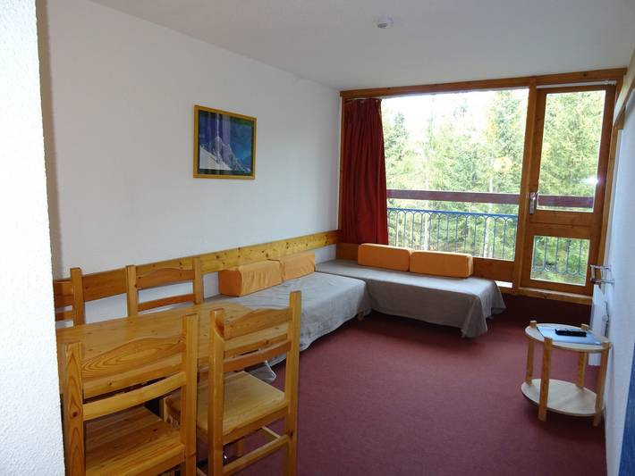 Studio pour 4 personnes, avec balcon