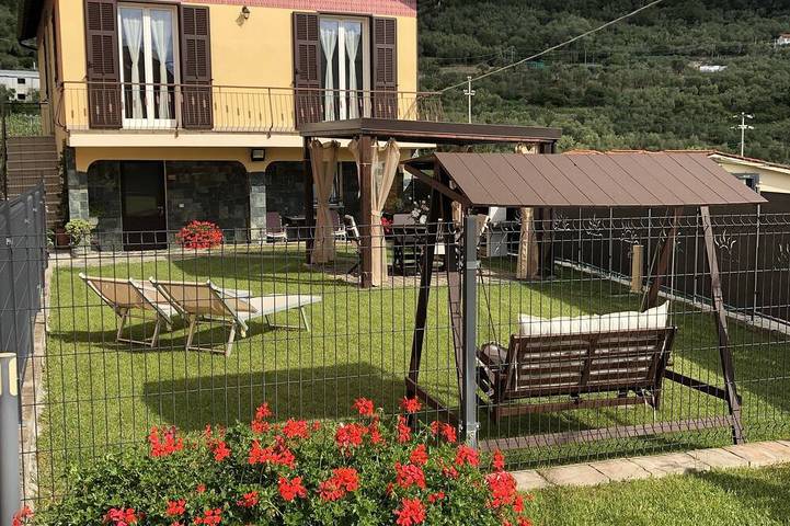 Ferienhaus für 5 Personen, mit Pool und Garten in Ligurien