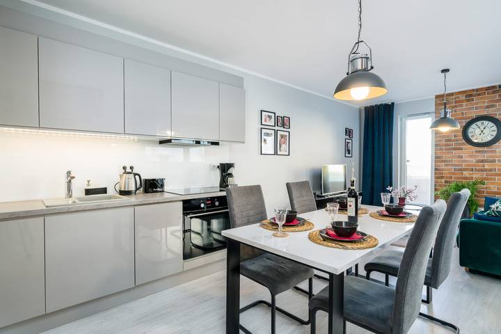 Appartement entier, Modern Apartment in the Center | Parking and Balcony in Poznań, Grande Pologne
