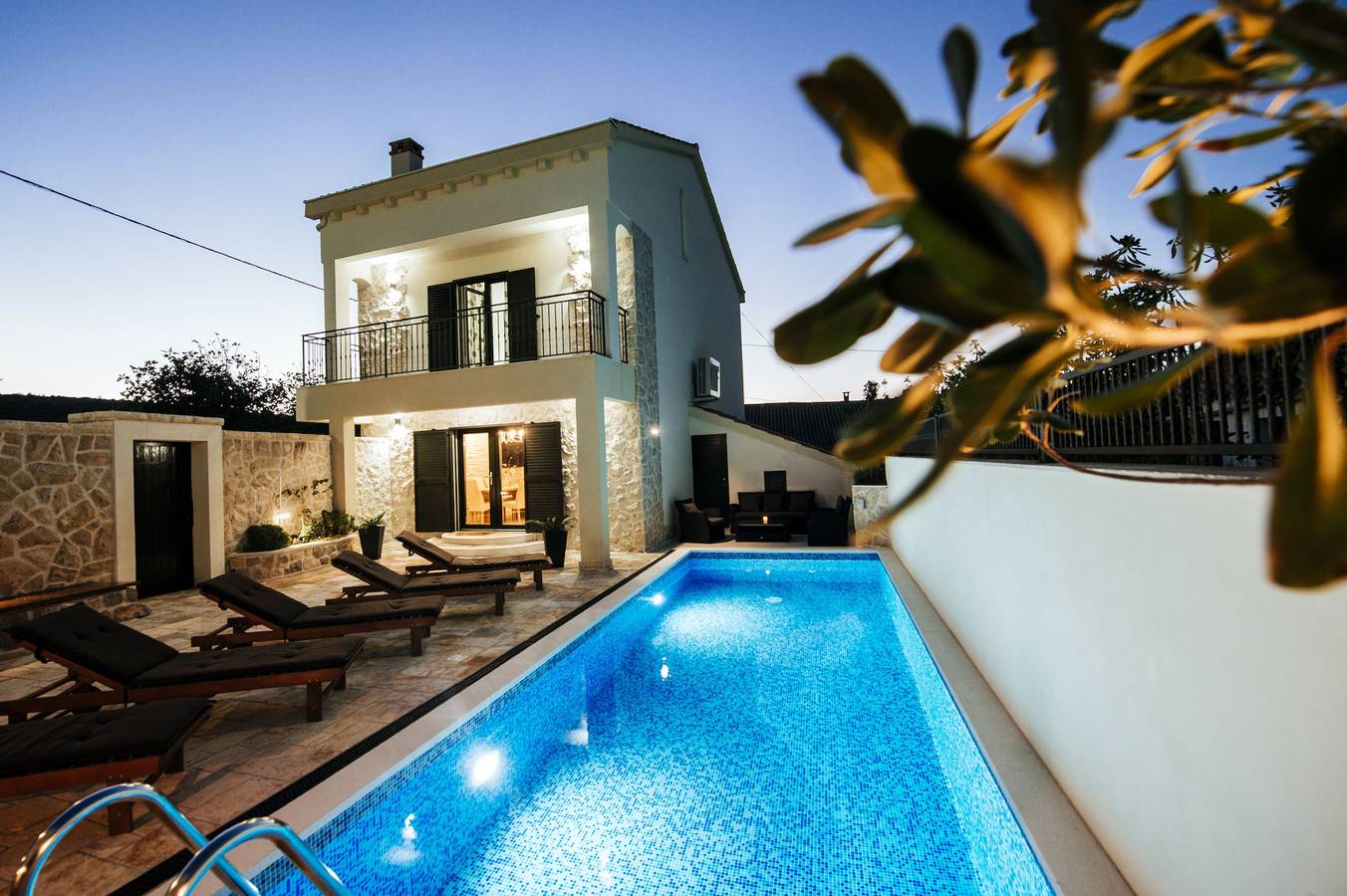 Villa Castello Coza Zadarvillas in Posedarje, Zadar