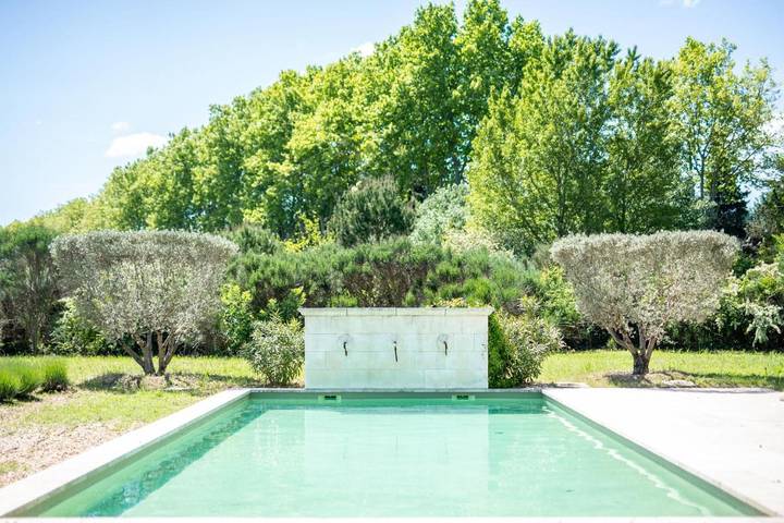 Ferienhaus für 10 Personen, mit Balkon und Terrasse sowie Garten und Pool