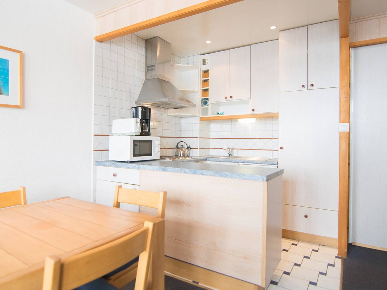 Entire studio, Southwest studio, ski-in/ski-out, wifi included in Tignes, Massif de la Vanoise