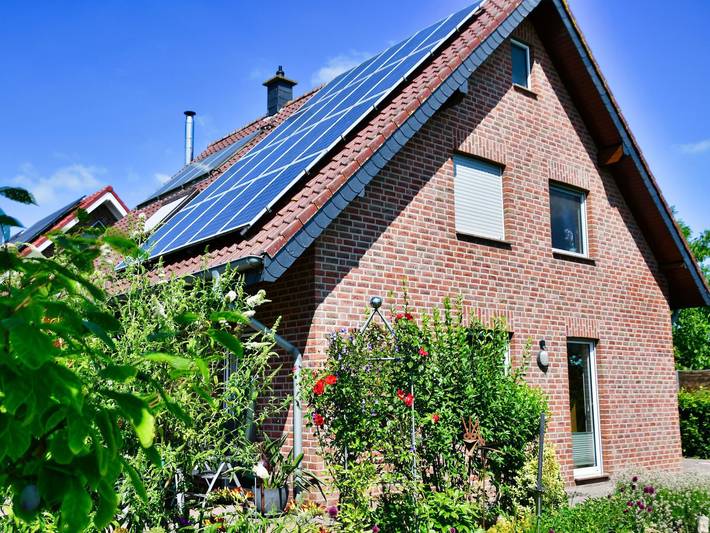 Ferienwohnung für 4 Personen, mit Terrasse und Garten in Kalkar