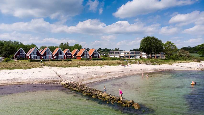 Ferienhaus für 6 Personen, mit Terrasse und Garten sowie Sauna in Schashagen