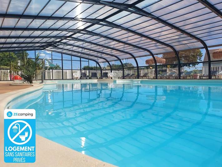 Tente pour 4 personnes, avec bassin pour enfant dans le Finistère - 2