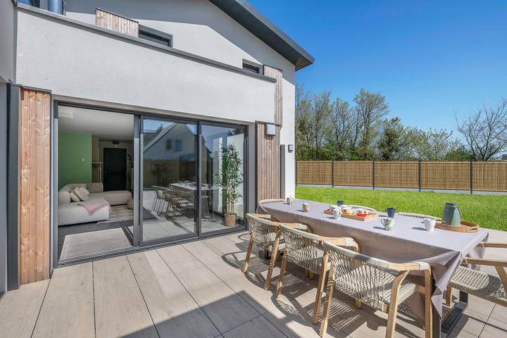 Casa de vacaciones para 12 personas, con terraza y jardín - 1