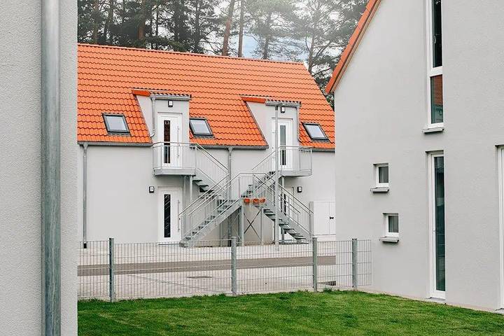 Hotel für 6 Personen, mit Balkon/Terrasse und Terrasse sowie Garten am Brombachsee - 4