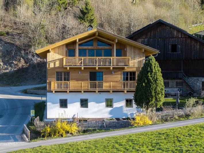 Ferienwohnung für 4 Personen, mit Ausblick und Garten sowie Terrasse