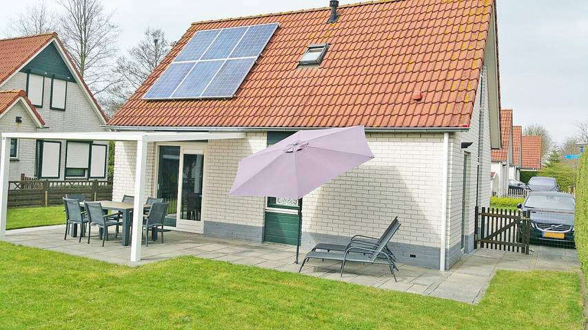 Glamping voor 6 personen, met terras en tuin in Zeeland