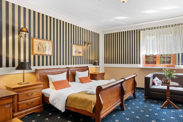 Hotel dla 2 osób, z sauna i jacuzzi oraz basen i taras, zwierzęta dozwolone w Chorzów