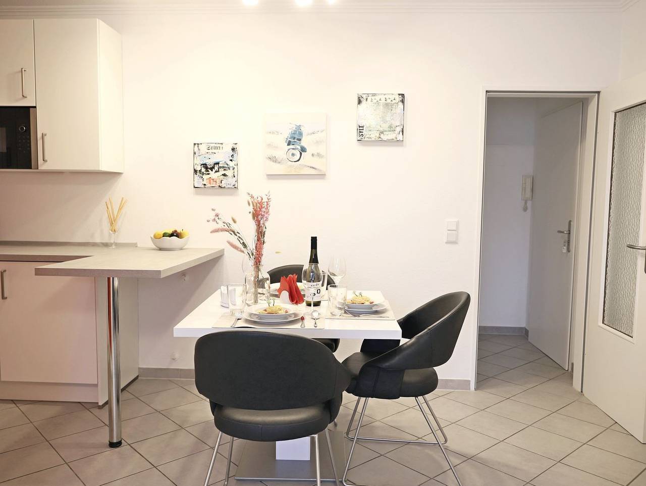 Ganze Wohnung, Zentrales 2-Zimmer-Appartement „Strandburg“ in Westerland – nah zum Strand in Westerland, Sylt (Gemeinde)