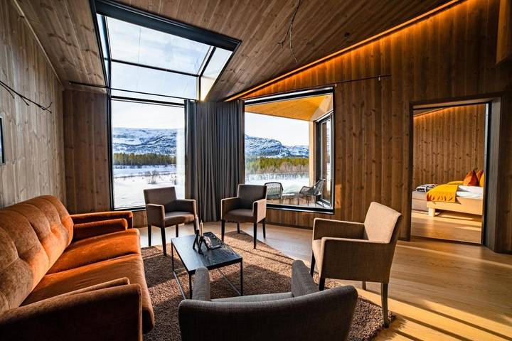 Bungalow für 4 Personen, mit Garten und Ausblick in Norwegen - 3