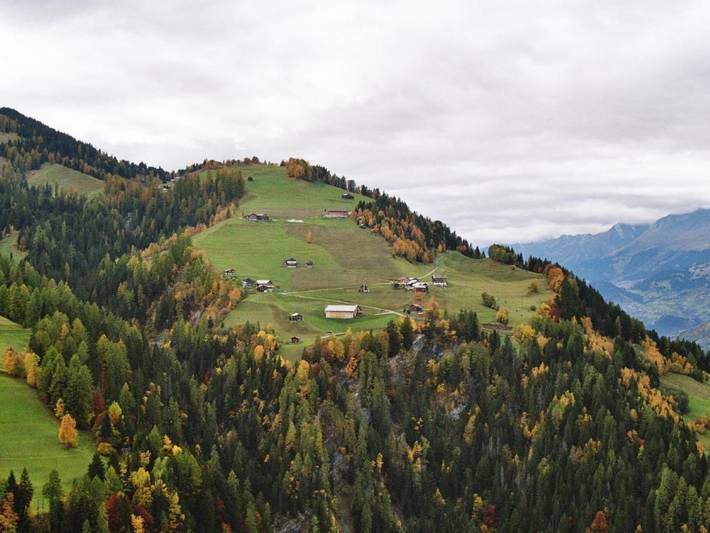 Ferienhaus für 6 Personen, mit Balkon und Terrasse sowie Garten und Ausblick in Safiental - 4