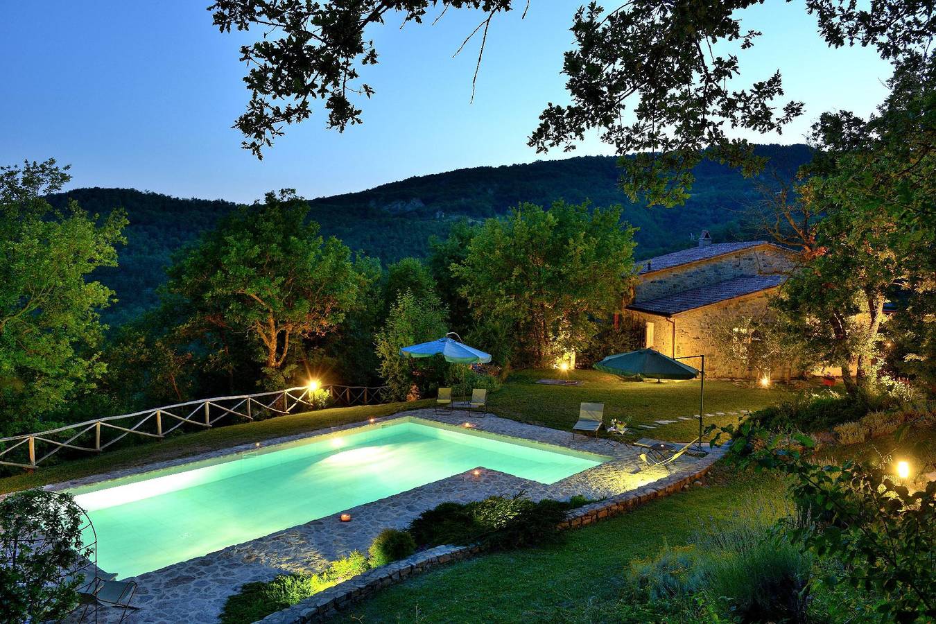 Private pool house in the green heart of Umbria in Umbertide, Valtiberina