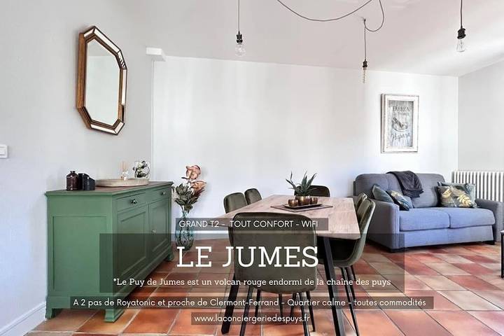 Gîte pour 5 personnes, avec balcon dans Thermes de Royat Chamalières - 2