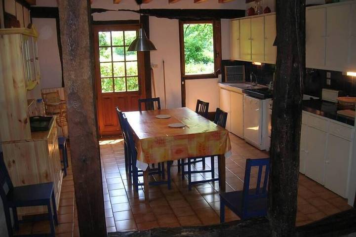 Gîte pour 7 personnes, avec jardin