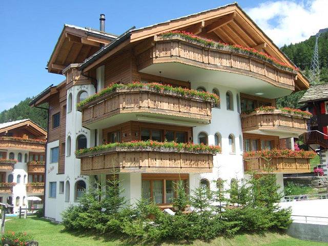 Ganze Ferienwohnung, La Belle - 6-Bettwohnung in Grächen, Walliser Alpen