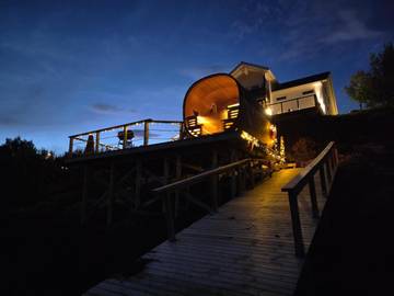 Villa für 6 Personen, mit Ausblick und Garten sowie Sauna in Norwegen