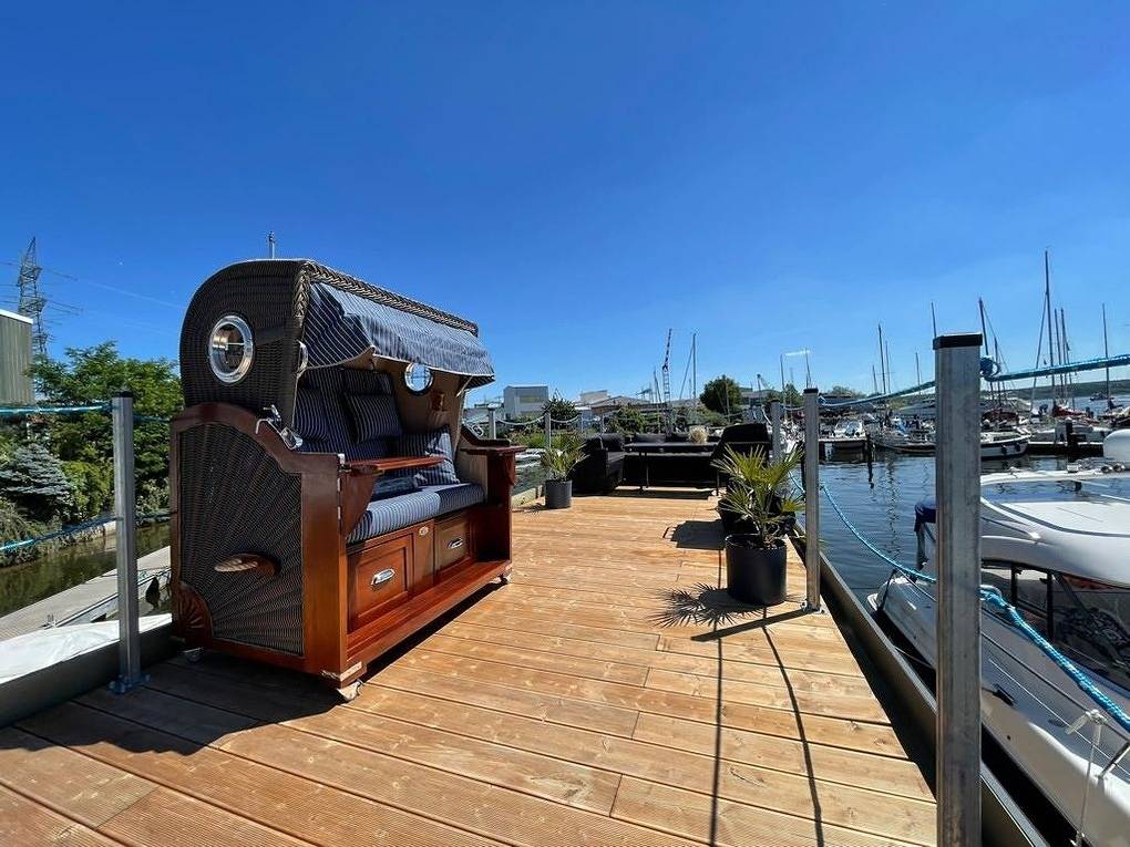 Husbåd for 5 personer med udsigt in Lübeck, Lübeck Bugt