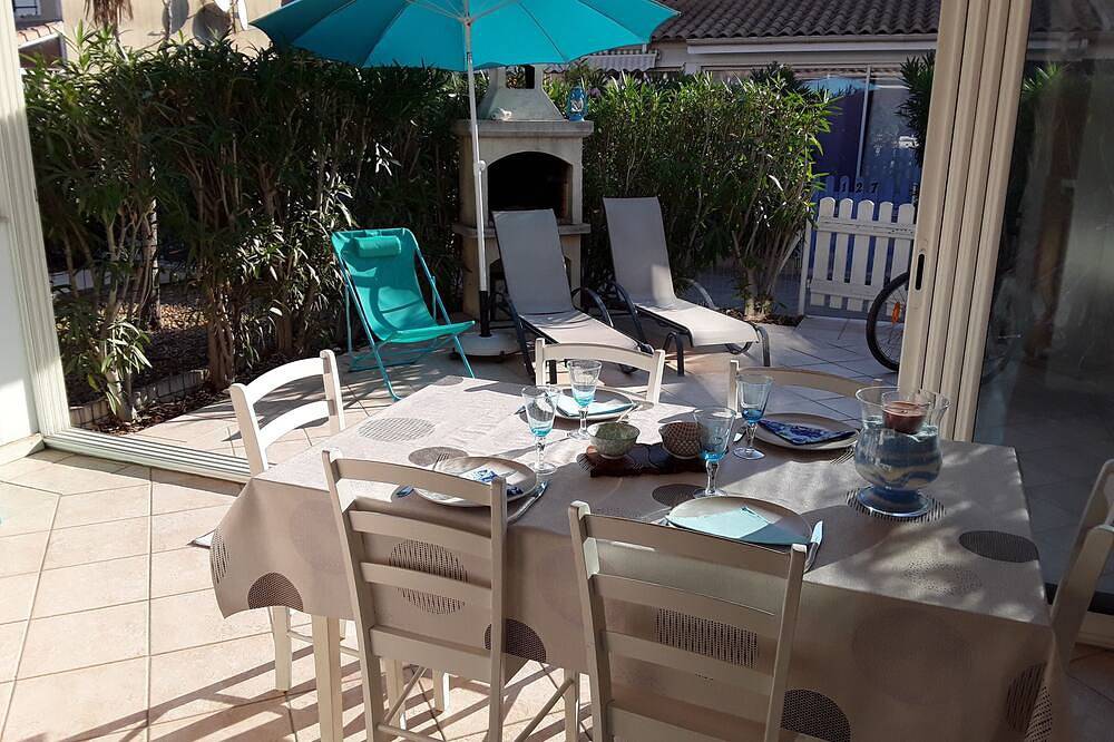 Portiragnes Strand. T3 Haus In Residence Mit Pool 700 m vom Strand entfernt. in Portiragnes Plage, Portiragnes