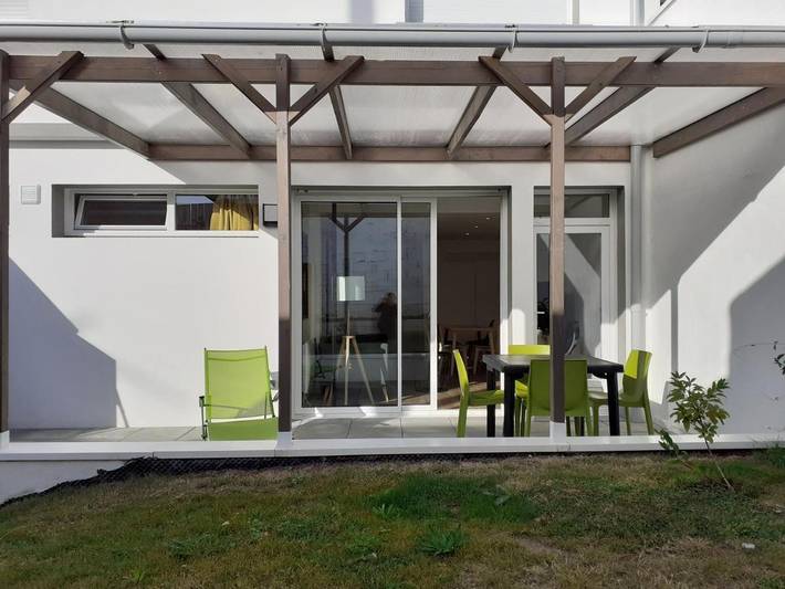 Appartement de vacances pour 2 personnes, avec terrasse et jardin