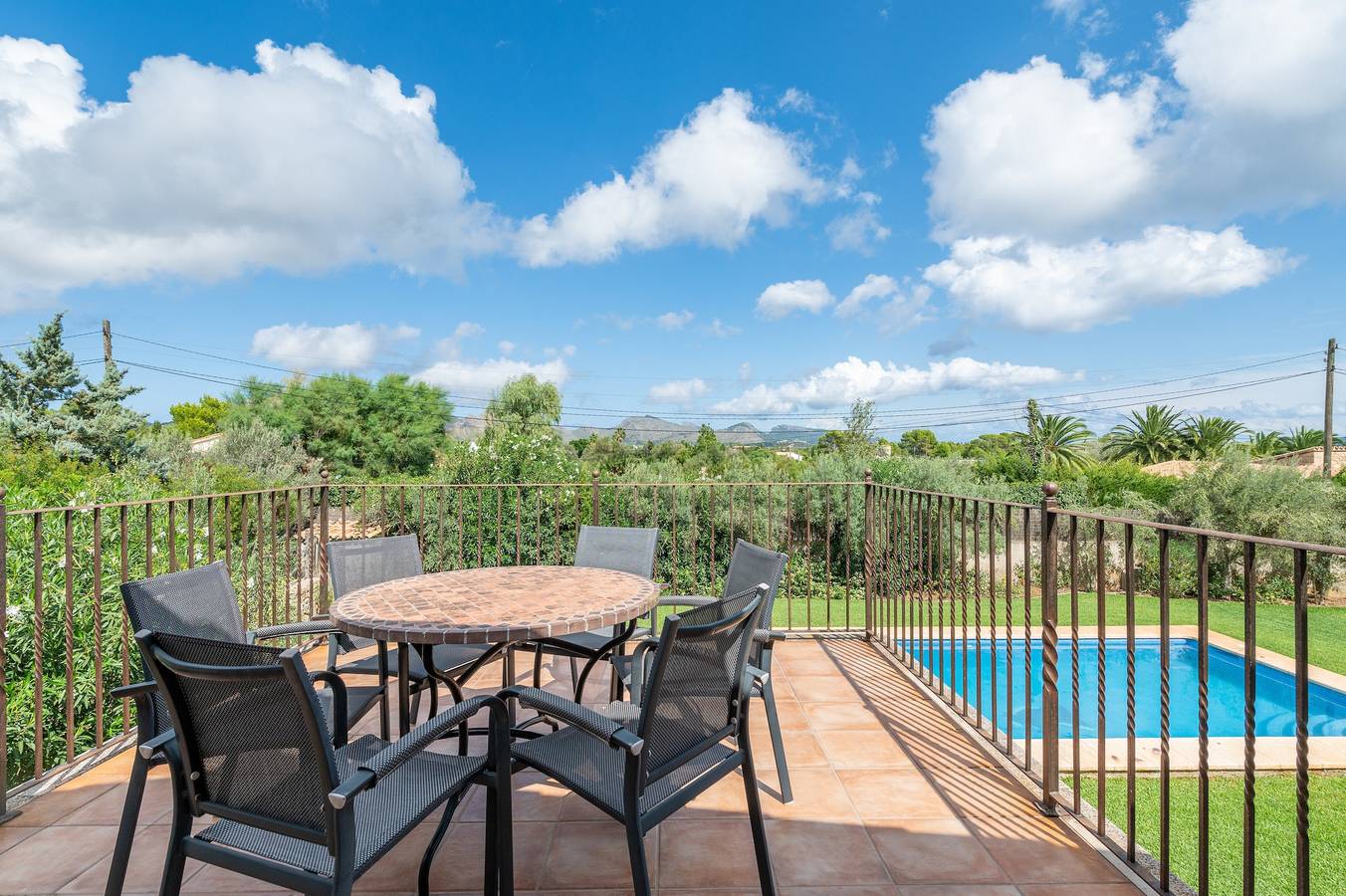 Finca familiar "Can Miquel" con gran jardín y piscina in Pollença, Costa de Mallorca