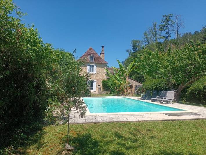 Location de vacances pour 4 personnes, avec Terrasse ainsi que Jardin et Piscine à Journiac - 2