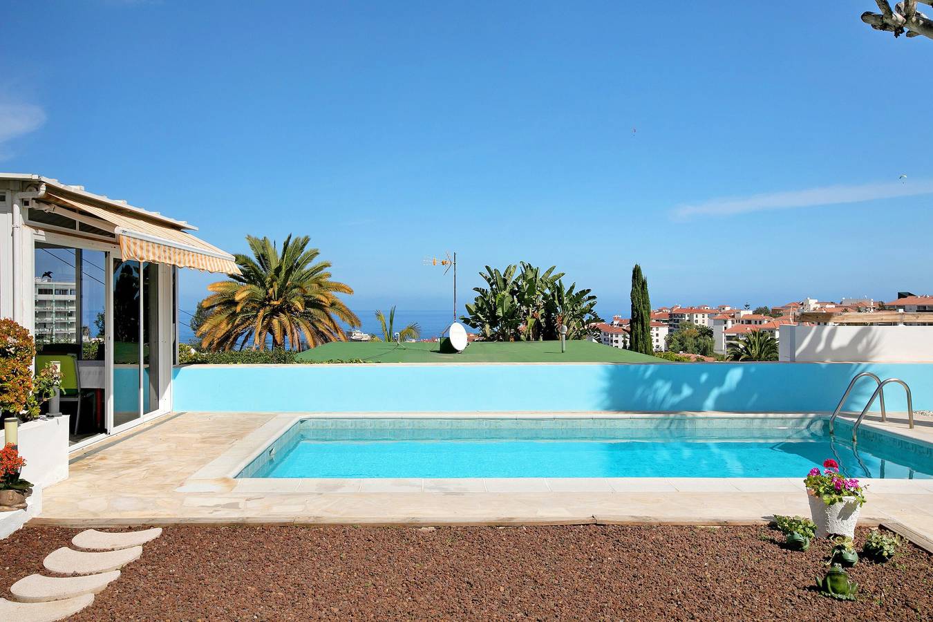 Maison de vacances "Paraíso" avec vue sur mer, piscine et Wi-Fi in El Durazno, Puerto de la Cruz